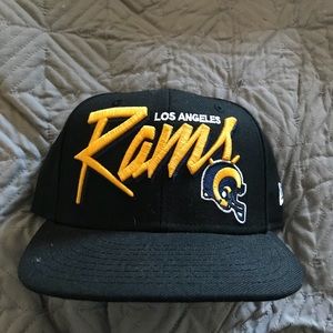mitchell and ness rams hat